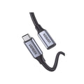 Cable USB-C Macho a USB-C Hembra 1m (3ft) Carga Rápida 100W Transferencia 10Gbps UGREEN 30205