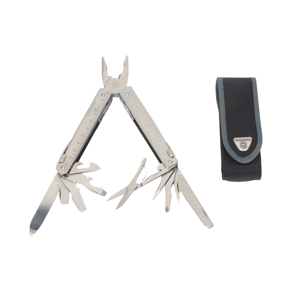 Navaja Victorinox Multiherramienta SwissTool X con 26 Funciones Incluye Funda de Nylon 30327N - SILYMX
