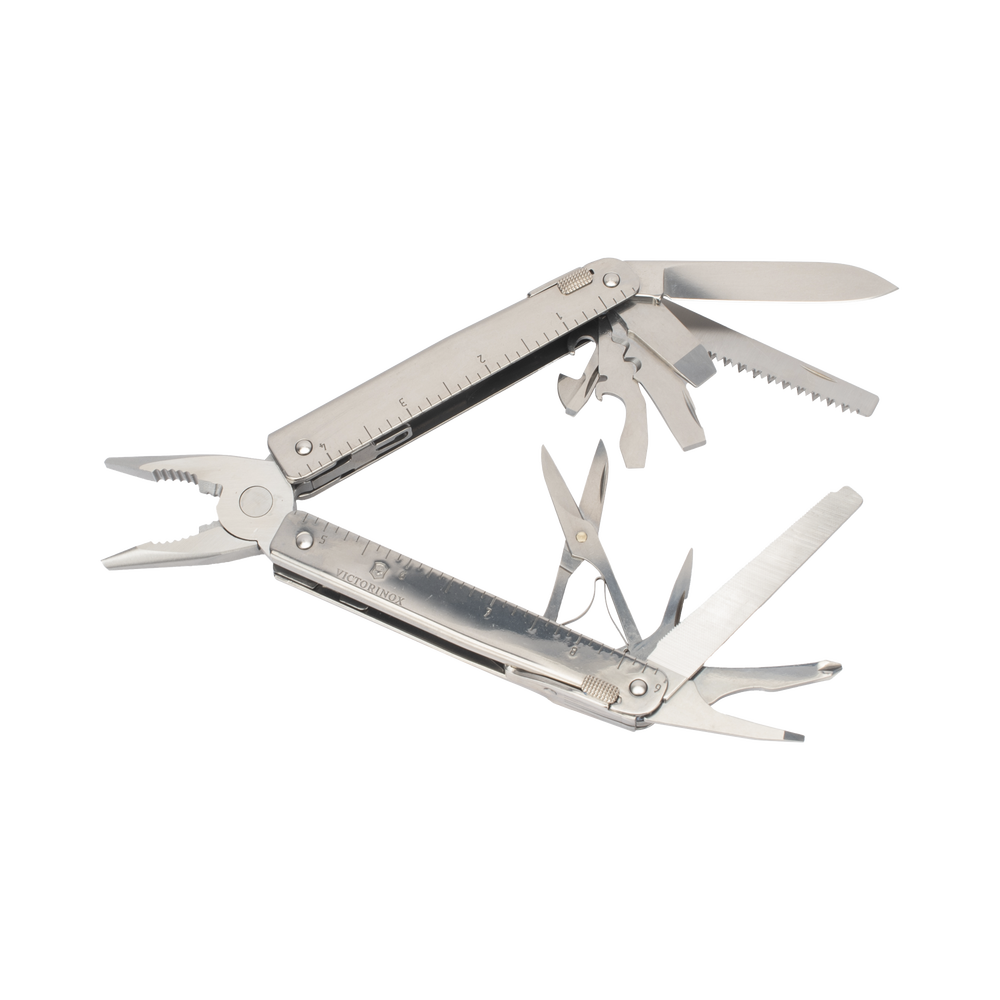 Navaja Victorinox Multiherramienta SwissTool X Plus con 37 Funciones Incluye Funda de Piel 30338L - SILYMX