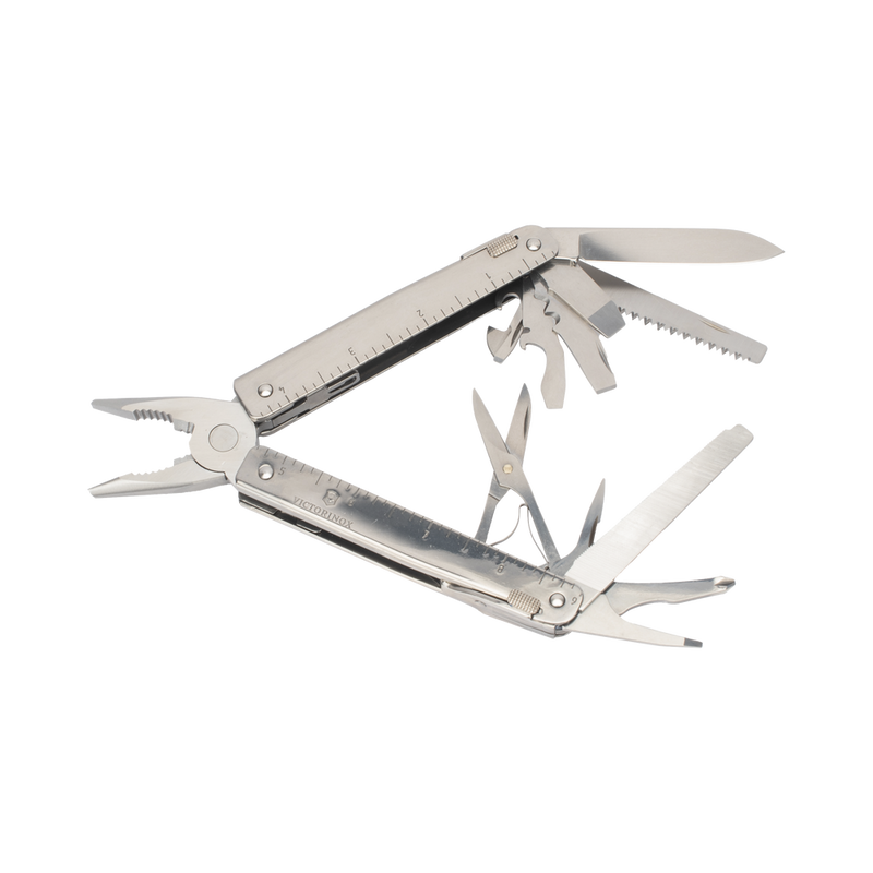Navaja Victorinox Multiherramienta SwissTool X Plus con 37 Funciones Incluye Funda de Piel 30338L - SILYMX