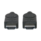 Cable Hdmi Manhattan Macho A Macho Alta Velocidad 1.8 Mts Color Negro 306119 306119 #N/A - Imagen 2