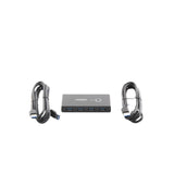 Conmutador USB para Compartir 4 Puertos USB 3.0 a 2 PC 30768 - SILYMX
