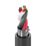 Cable Belden 3x16 AWG Blindado Triada 600 V Color Negro - Precio por Pie 3091A 0105000 - SILYMX