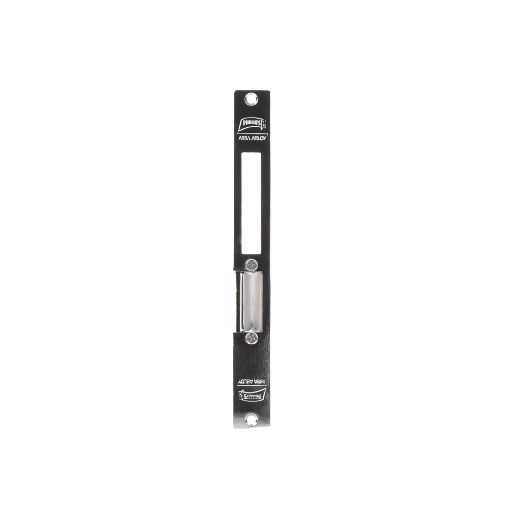 Contrachapa eléctrica / Cerrada en caso de falla/ Color Cromo - SILYMX