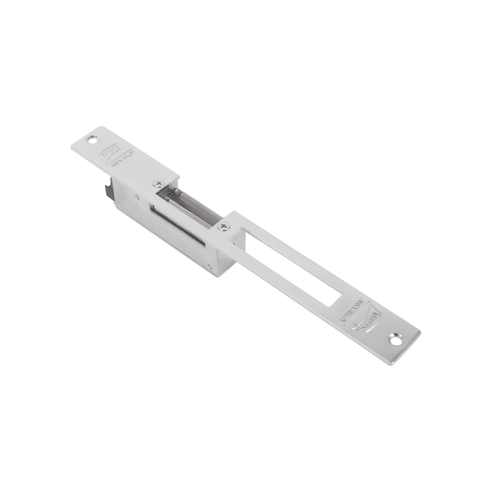 Contrachapa eléctrica / Cerrada en caso de falla/ Color Cromo - SILYMX