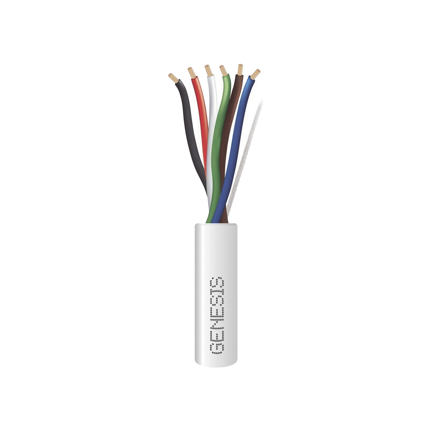 Bobina de Cable GENESIS 3116-1012 · 305 m · 6×18 AWG · Plenum · Para Alarmas, Control de Acceso e Interfonos - SILYMX