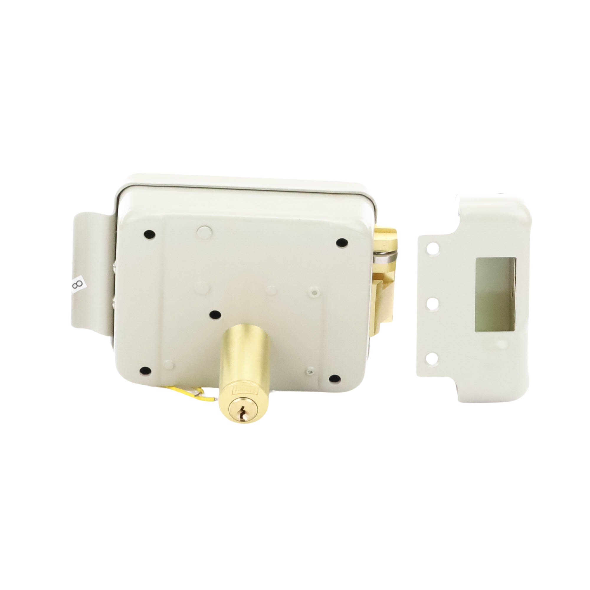 Cerradura Eléctrica ASSA ABLOY Incluye Llave Con Botón integrado Izquierda Exterior 321-DCBI-ABG - Imagen 2