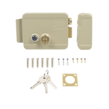 Cerradura Eléctrica / Incluye Llave / Derecha/ Con Botón integrado /Exterior - SILYMX