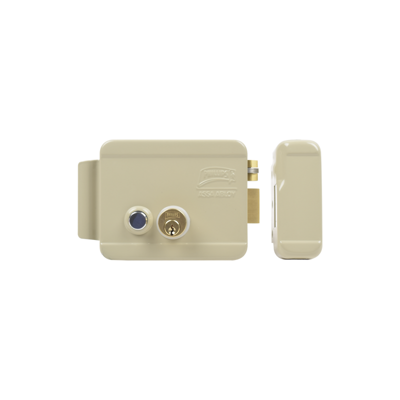 Cerradura Eléctrica / Incluye Llave / Derecha/ Con Botón integrado /Exterior - SILYMX