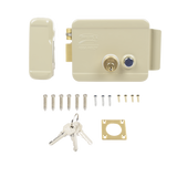 Cerradura Eléctrica / Incluye Llave /Con Botón integrado / Izquierda / Exterior - SILYMX