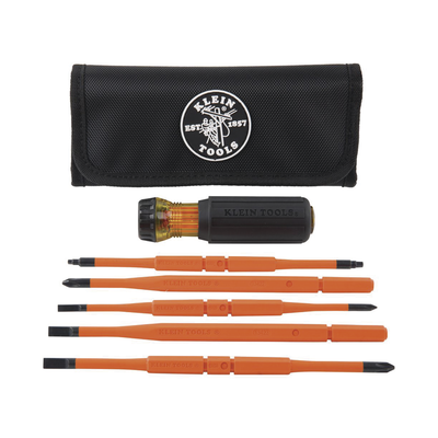 Juego de Desarmadores Intercambiables con Aislamiento 8 en 1 Profesional KLEIN TOOLS 32288 - SILYMX