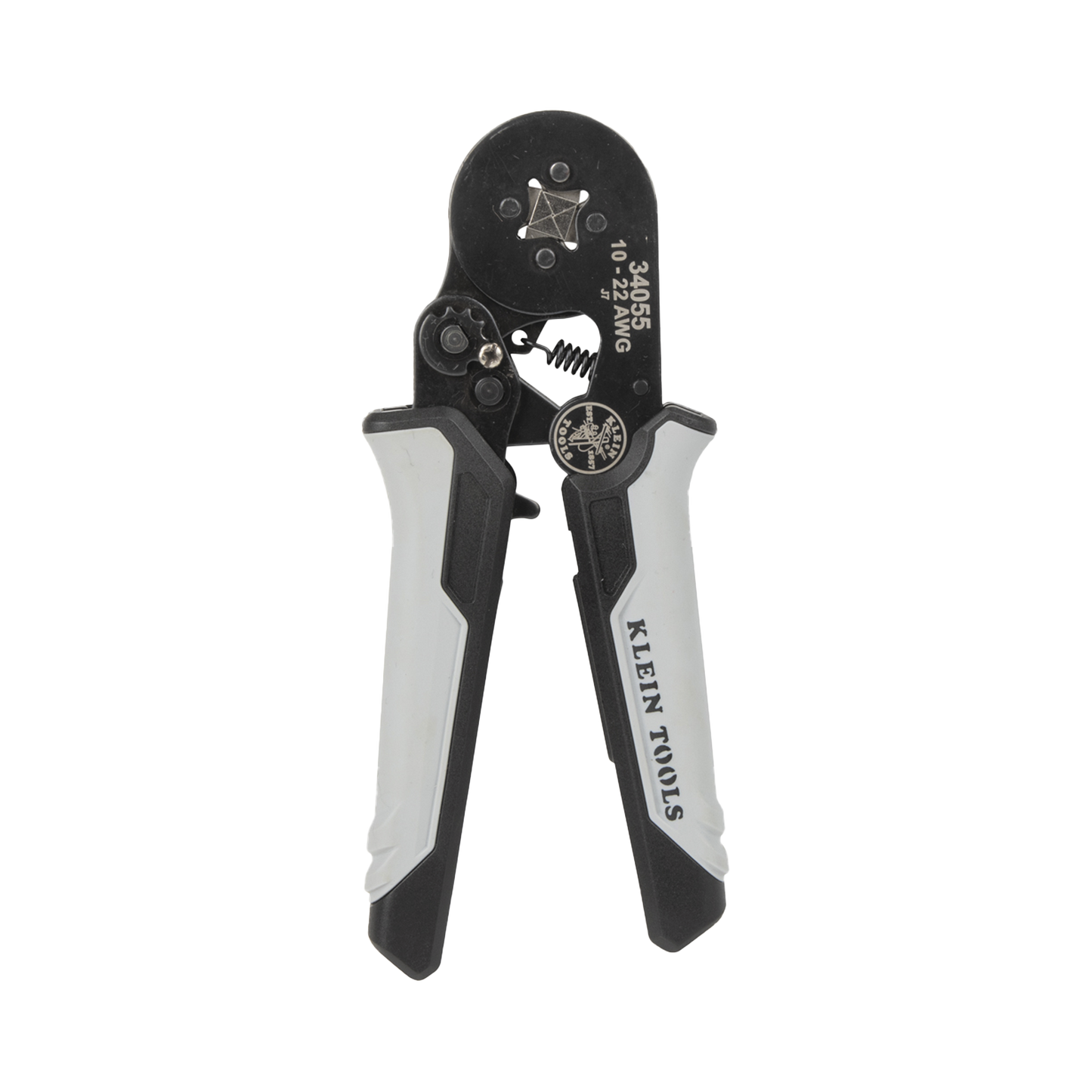 Pinza Ponchadora Cuadrada de Conectores de Casquillo Ferrules para Cable de 10-22 AWG KLEIN TOOLS 34055 - SILYMX