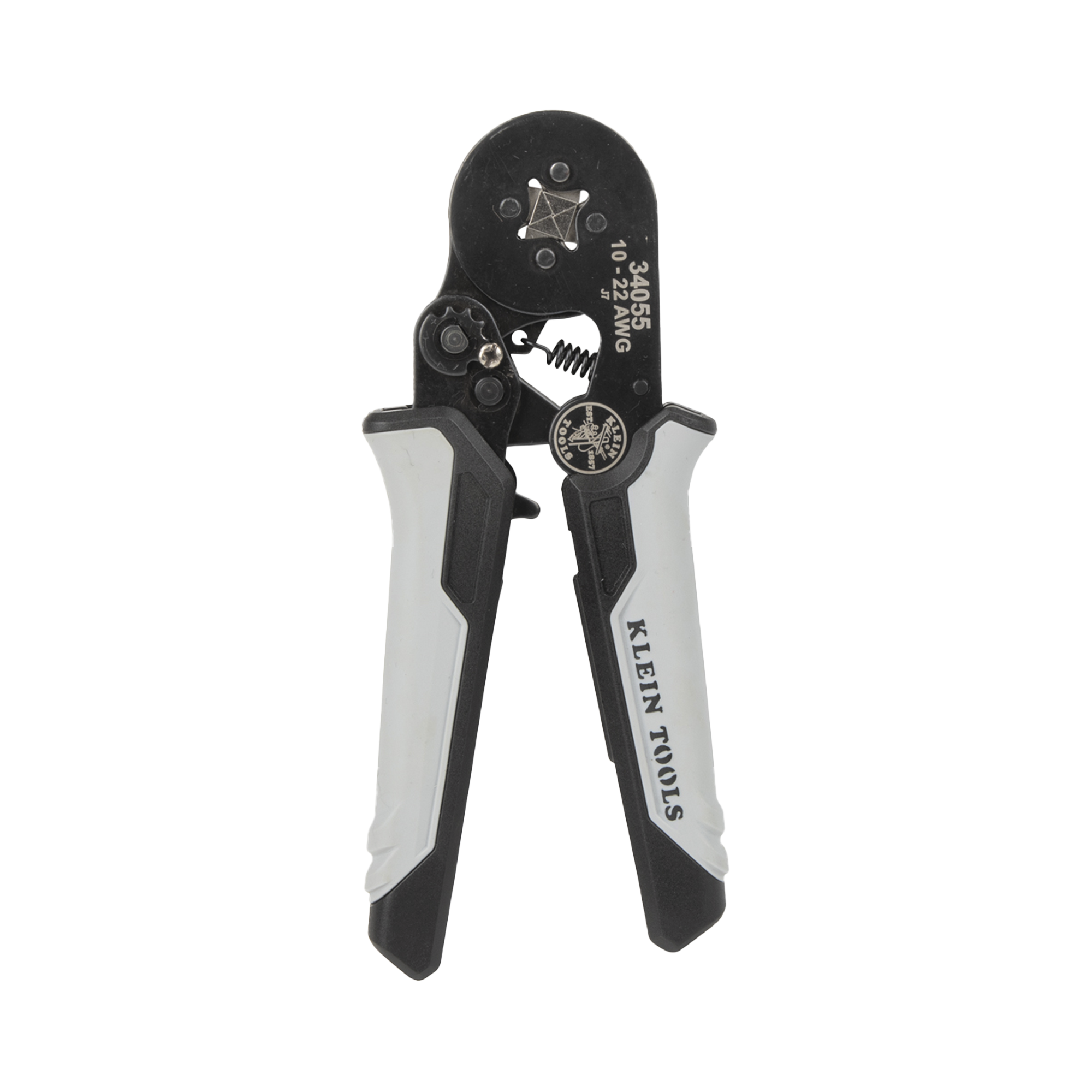 Pinza Ponchadora Cuadrada de Conectores de Casquillo Ferrules para Cable de 10-22 AWG KLEIN TOOLS 34055 - SILYMX