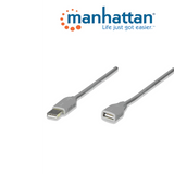 Cables para PCMANHATTAN340960Cable de Extensión USB 4.5m (14.76ft) USB - A Macho a Hembra 12 Mbps MANHATTAN 340960 - SILYMX