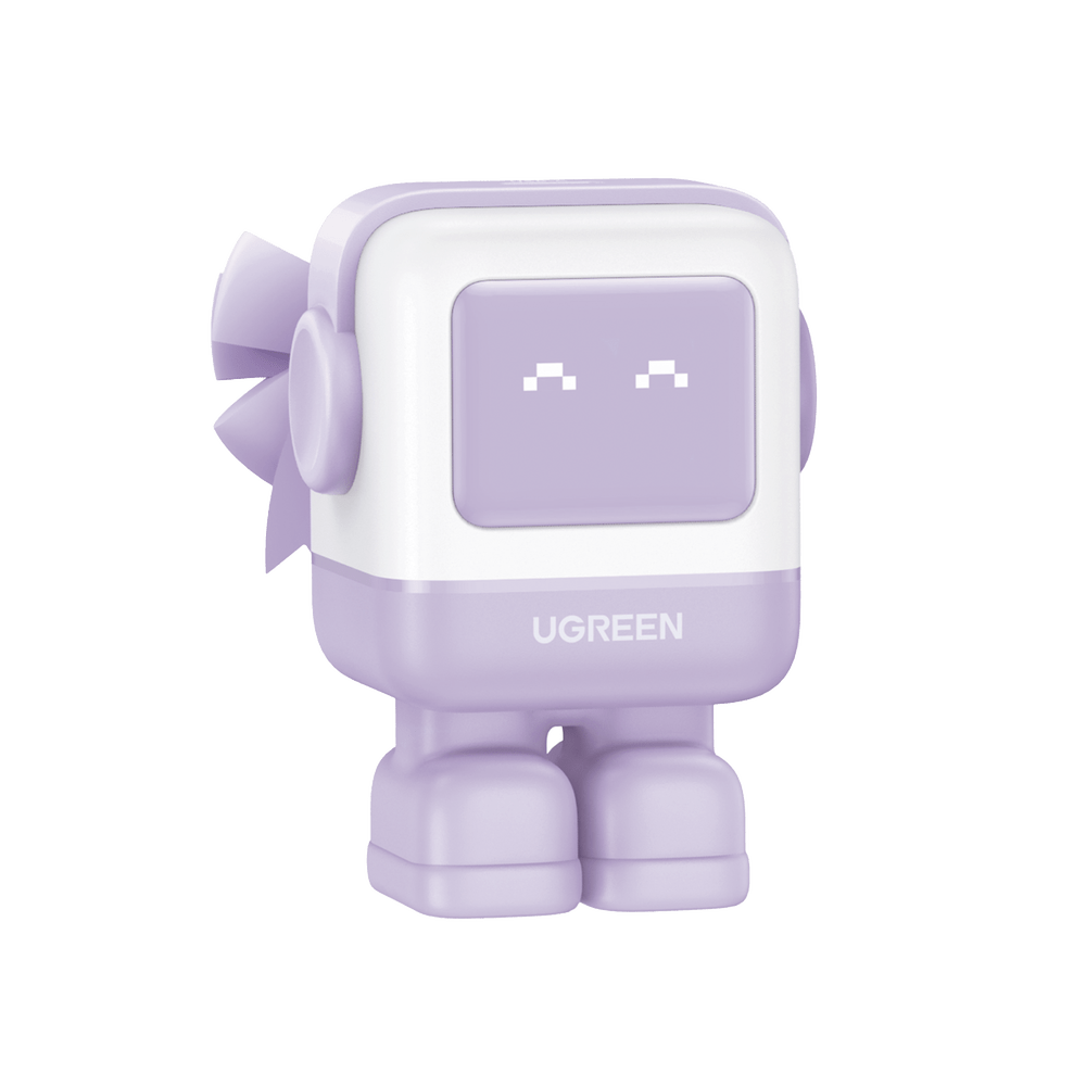Cargador RobotGaN de 65W Serie Nexode 3 Puertos de Carga Rápida 2 USB-C 1 USB-A PD 3.0 QC 4.0 Carga Inteligente Tecnología GaN II Zapato Magnético Extraíble Carcasa Ignifuga Pantalla LED 35314 - SILYMX
