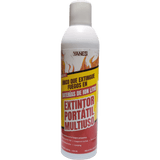 Extintor Portátil en Aerosol / Fuegos Clase A, K y Li / Baterías Ion-Litio / Descarga 35 s / Alcance 2 m (6.6 ft) / 250 ml / Tecnología Micelar VICTORY - Imagen 2