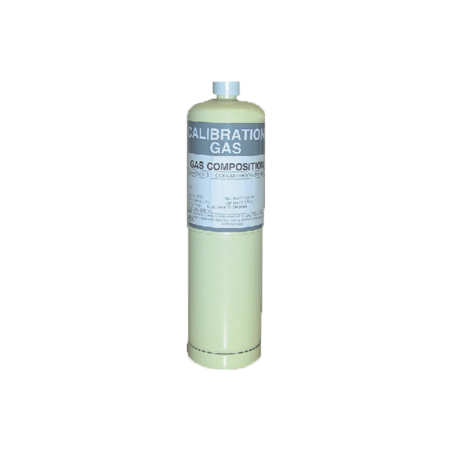 CILINDRO DE GAS Propano C3H8 25% LEL 105L, UN1956 Trac XP
