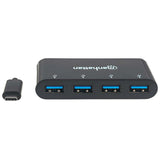 Hub USB 3.0 Type-C de 4 puertos 162746 - SILYMX