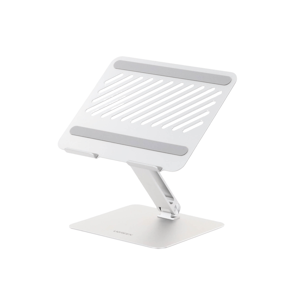 Soporte de Aluminio para Laptop Ajustable 180° Soporta Laptops de 10 a 17.3 Capacidad de Carga 5Kg Excelente Estabilidad Diseño Para Alta Disipación de Calor Altura y Angulo Ajustable Plegable y Portátil. 40291 - SILYMX