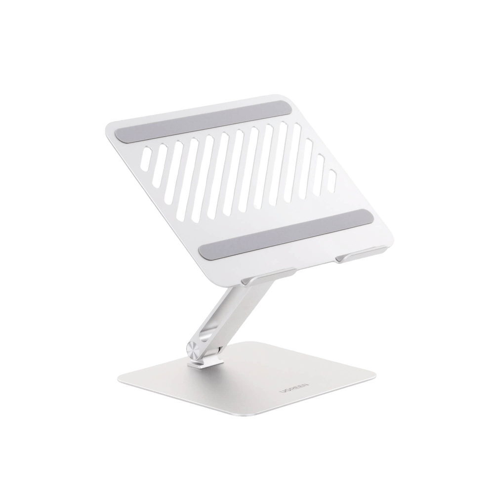 Soporte de Aluminio para Laptop Ajustable 180° Soporta Laptops de 10 a 17.3 Capacidad de Carga 5Kg Excelente Estabilidad Diseño Para Alta Disipación de Calor Altura y Angulo Ajustable Plegable y Portátil. 40291 - SILYMX