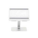 Soporte de Aluminio para Laptop Ajustable 180° Soporta Laptops de 10 a 17.3 Capacidad de Carga 5Kg Excelente Estabilidad Diseño Para Alta Disipación de Calor Altura y Angulo Ajustable Plegable y Portátil. 40291 - SILYMX