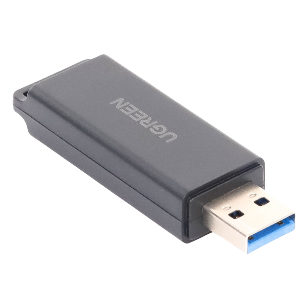 Lector de Tarjetas USB 3.0 Doble Ranura TF/SD Simultánea 5 Gbps Soporte 2 TB con Llavero UGREEN 40752 - Imagen 5