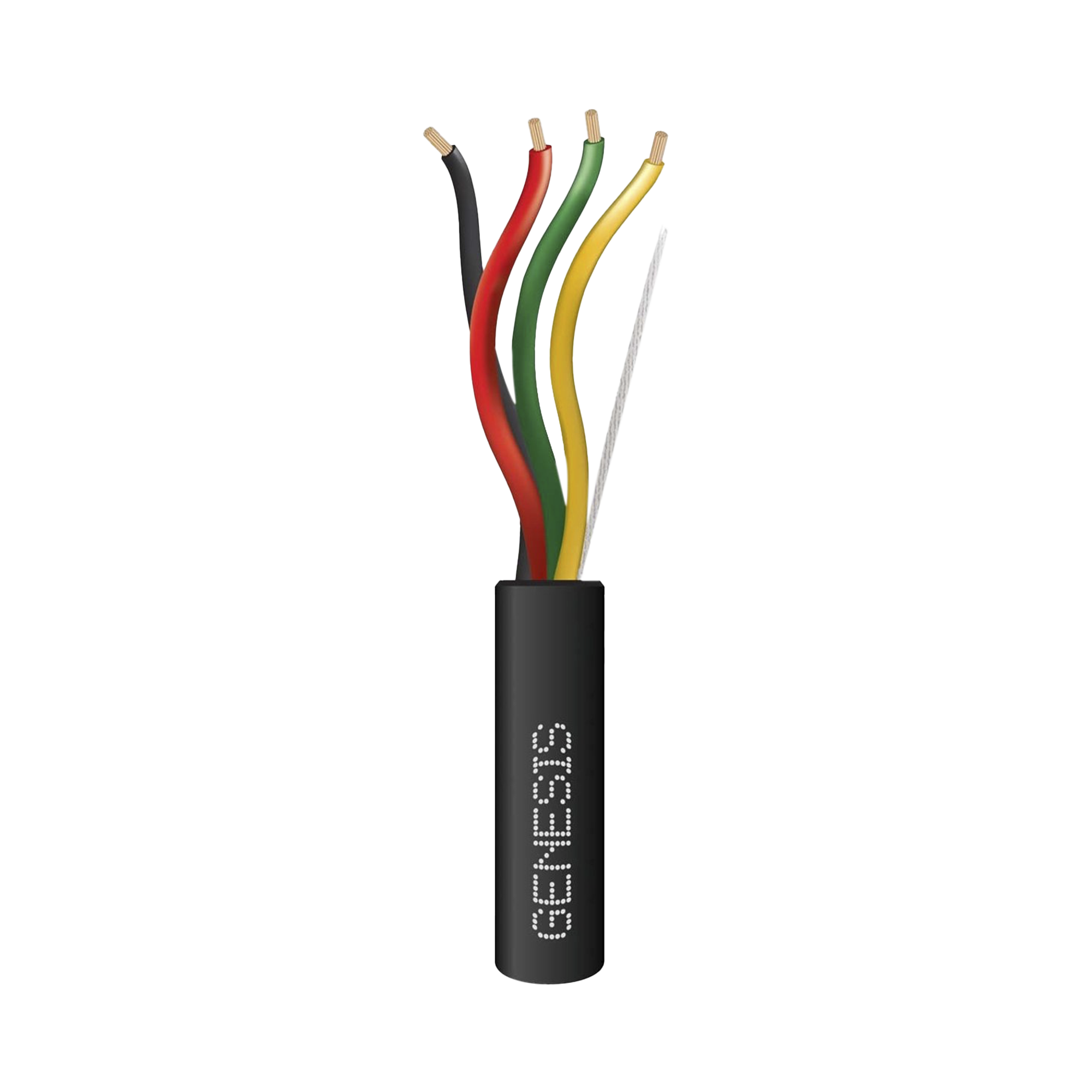 Cable GENESIS 4157-1008 · 305 m · 4×18 AWG · Direct Burial · Para Alarmas, Incendio y Control de Acceso - SILYMX