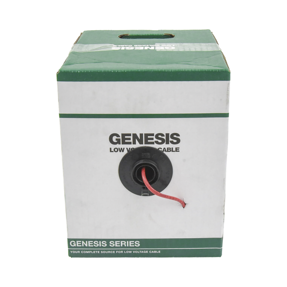 Bobina de Alambre 2x18 AWG Riser Resistente al Fuego Color Rojo FPLR CL3RC(UL) FT4 Sistemas Contra Incendio y Evacuación 152 Metros 4306-5504/500 - SILYMX