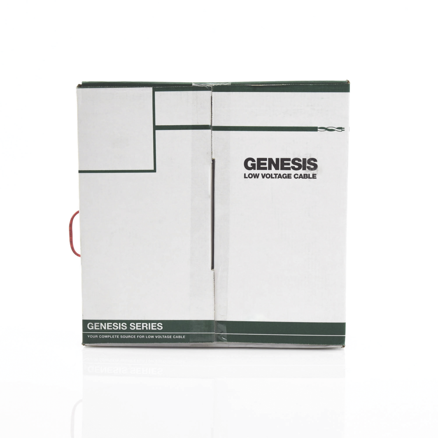 Bobina de 305 Metros Alambre 4 × 18 AWG FPLR-CL3R Riser Rojo — GENESIS 4307-1104/1000 - SILYMX