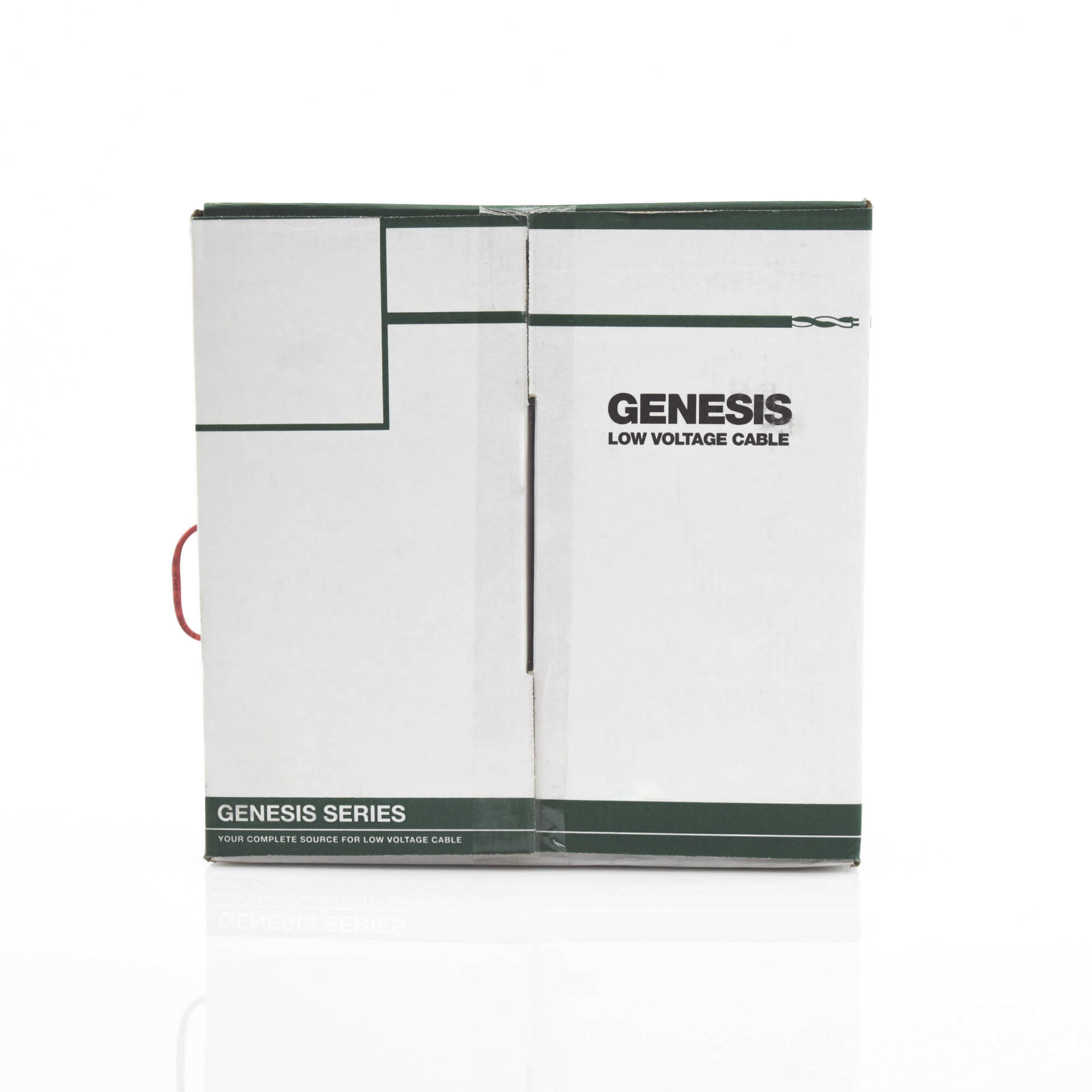 Bobina de 305 Metros Alambre 4 × 18 AWG FPLR-CL3R Riser Rojo — GENESIS 4307-1104/1000 - SILYMX