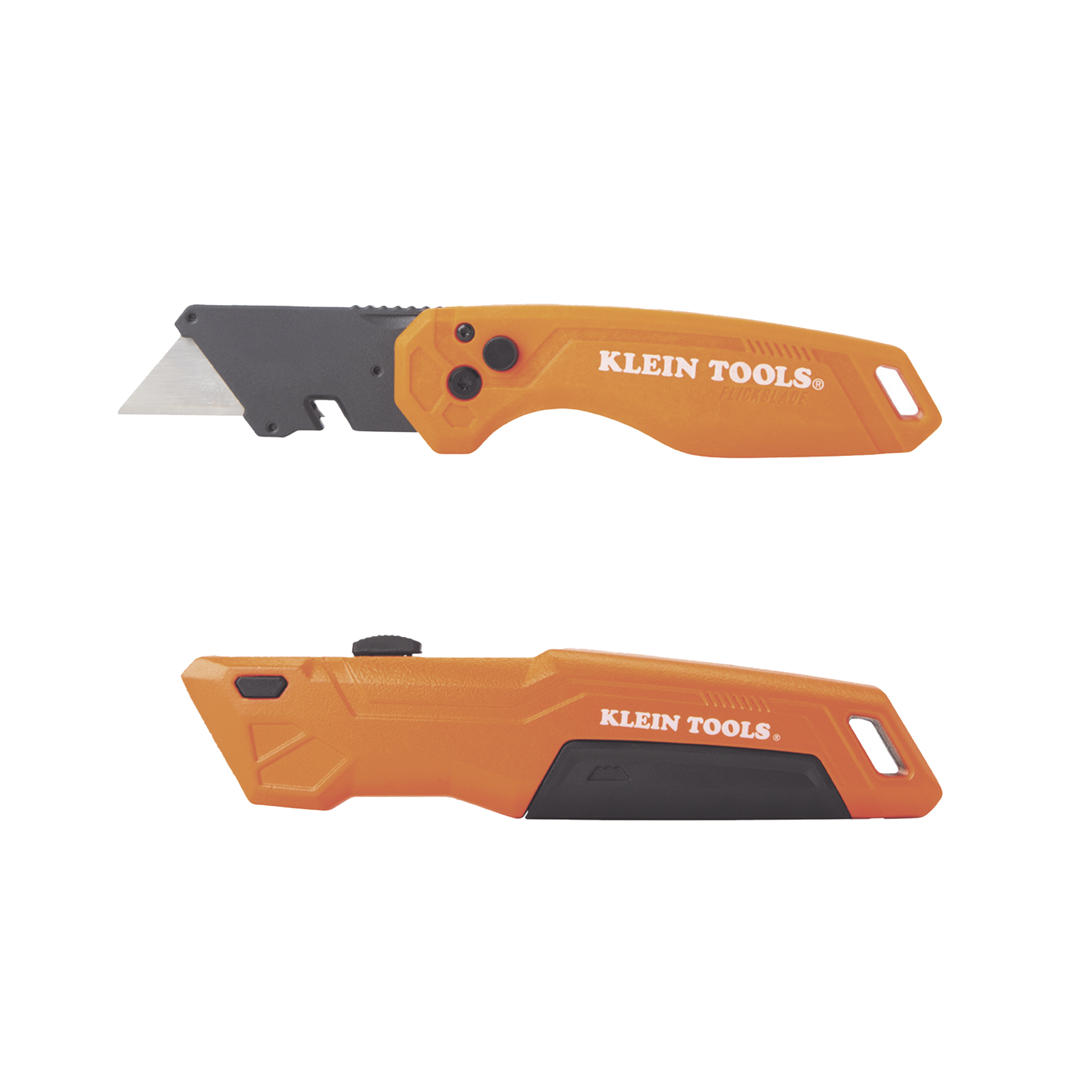Juego de Navajas Multiusos Deslizable y Plegable de 135º o 180º con Botón de liberación Rápida y Fácil KLEIN TOOLS 44312 - SILYMX