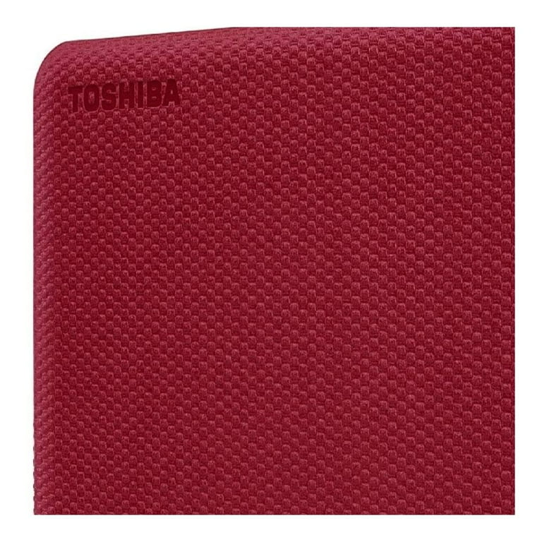 Discos DurosToshibaHDTCA40XR3CADisco Duro Externo Toshiba Canvio Advance V10 4TB · USB 3.2 · 2.5″ · Rojo - SILYMX