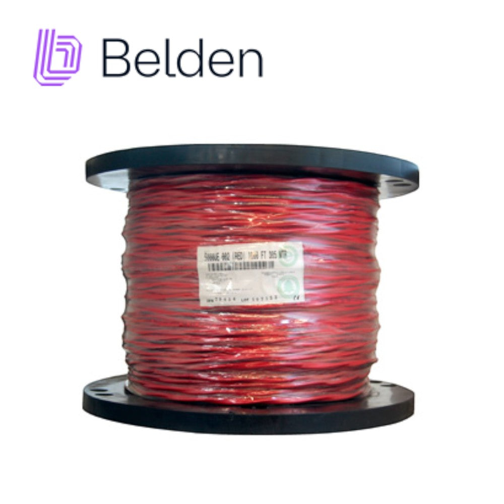 Bobina de Cable Para Seguridad Y Sonido 100% Cobre Multifilar Uso Interior Especial Para Instalaciones Sistemas De Seguridad 1000 Pies 305 Metros BELDEN - Imagen 2