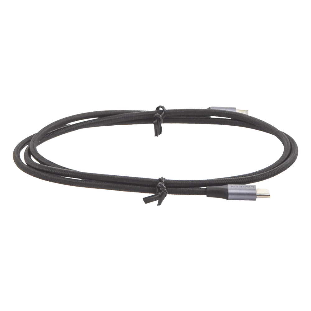 Cable USB-C a USB-C 1m (3.28ft) 60W PD 480 Mbps Nylon Trenzado Aluminio UGREEN 50150 - Imagen 5