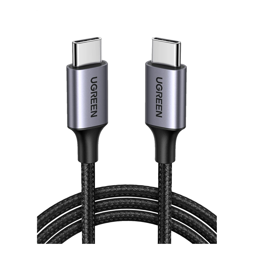 Cable USB-C a USB-C 2m (6.56ft) 60W PD3.0 480 Mbps Nylon Trenzado Aluminio UGREEN 50152 - Imagen 1