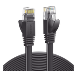 Cable de Red Ethernet Plano Cat6 1m (3.28ft) 1000 Mbps 600 MHz Conectores RJ45 Chapados en Oro UGREEN 50173 - Imagen 1