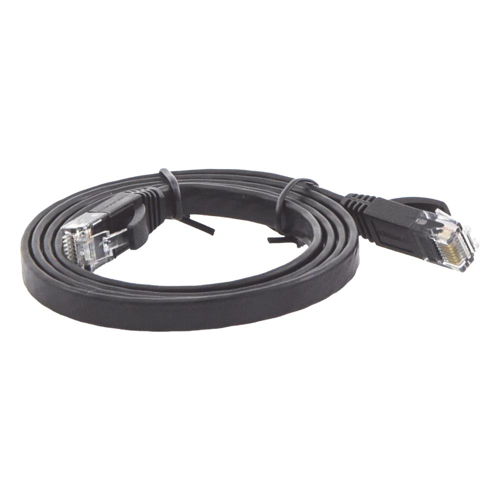 Cable de Red Ethernet Plano Cat6 1m (3.28ft) 1000 Mbps 600 MHz Conectores RJ45 Chapados en Oro UGREEN 50173 - Imagen 3