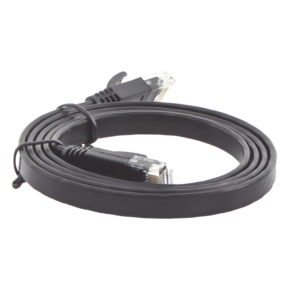 Cable de Red Ethernet Plano Cat6 1m (3.28ft) 1000 Mbps 600 MHz Conectores RJ45 Chapados en Oro UGREEN 50173 - Imagen 5