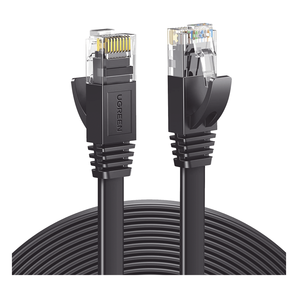 Cable Ethernet Plano Cat6 2m (6.56ft) STP 1000 Mbps 250 MHz RJ45 UGREEN 50174 - Imagen 1