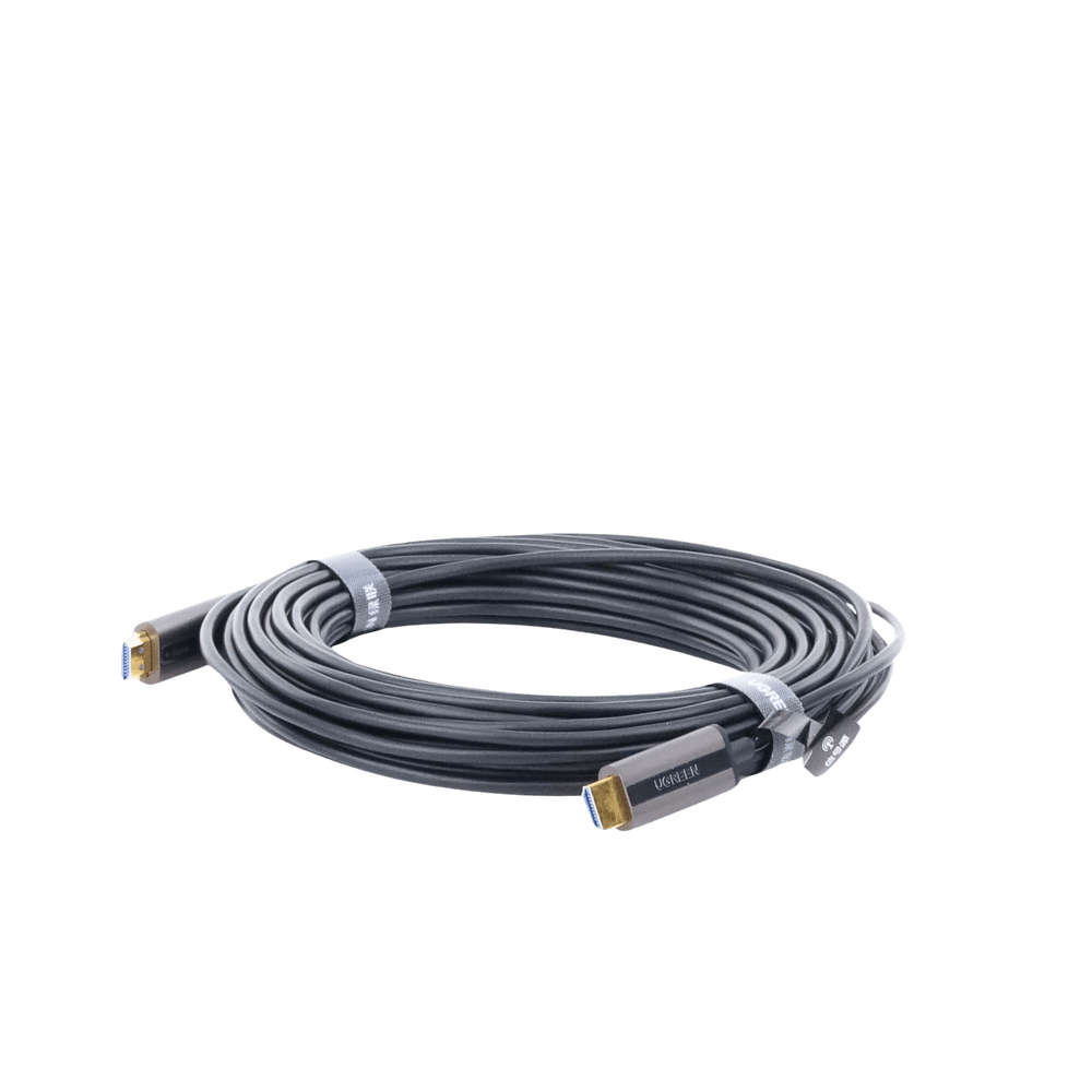 Cable HDMI de 15 Metros por Fibra Óptica 4K 60Hz Fibra de 4 núcleos Cobre estañado de 7 núcleos Compatible HDMI 2.0Alta velocidad 18 Gbp 3D 50215 - SILYMX