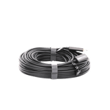 Cable HDMI de 30 Metros por Fibra Óptica Cobre estañado de 7 núcleos Compatible con HDMI 2.0 Alta velocidad 18 Gbps HDR Carcasa de Zinc - SILYMX