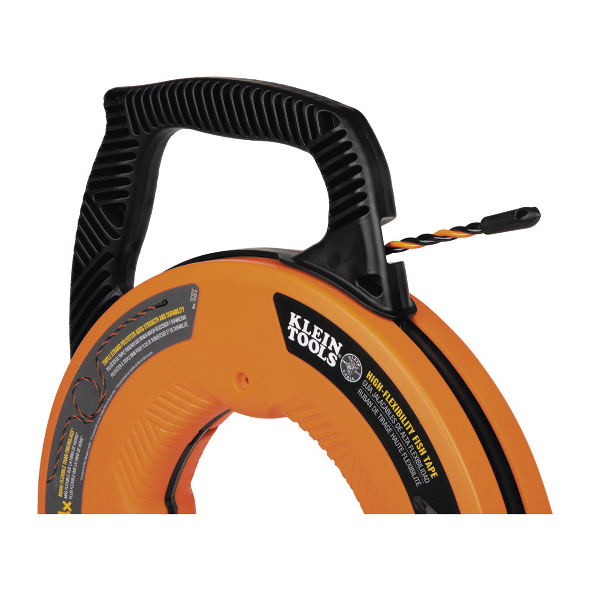 Guía Jalacables de Poliéster de Alta Flexibilidad de 22.9 m. Con Triple Trenzado KLEIN TOOLS 50375 - SILYMX