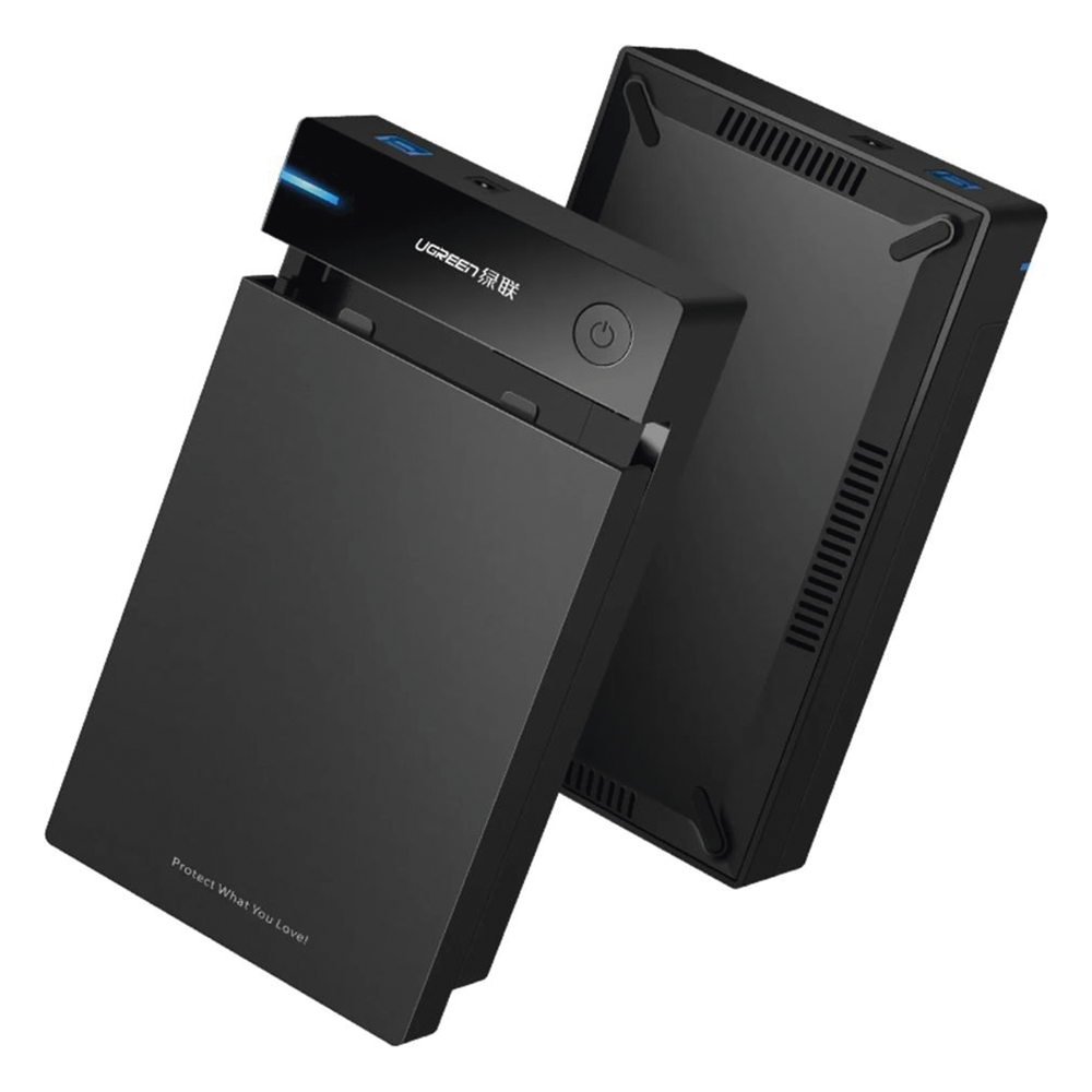 Enclosure Disco Duro USB 3.0 UASP SATA 3.5 y 2.5 Hasta 16TB Cable 1m (3.3ft) UGREEN 50423 - Imagen 4