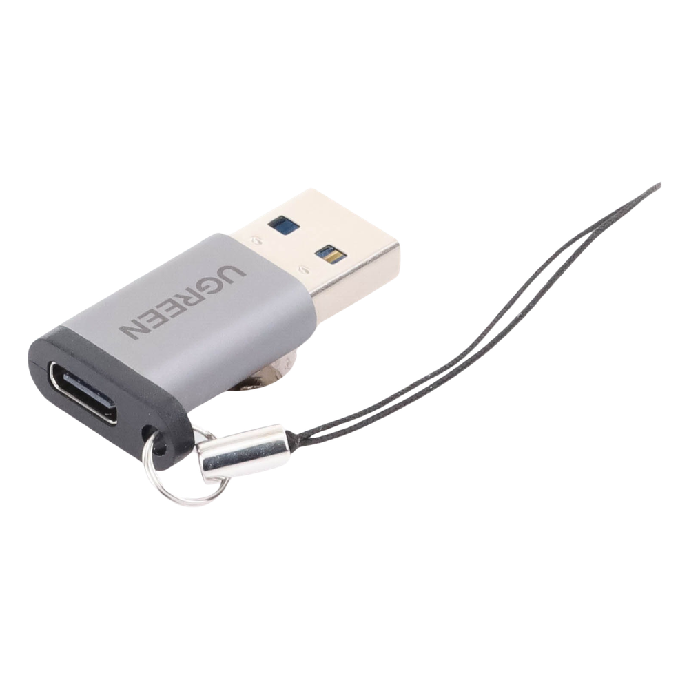 Adaptador USB-A a USB-C USB 3.0 5 Gbps Carga 3A Aleación de Aluminio Compacto UGREEN 50533 - Imagen 3