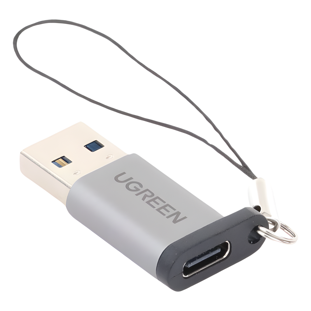 Adaptador USB-A a USB-C USB 3.0 5 Gbps Carga 3A Aleación de Aluminio Compacto UGREEN 50533 - Imagen 4