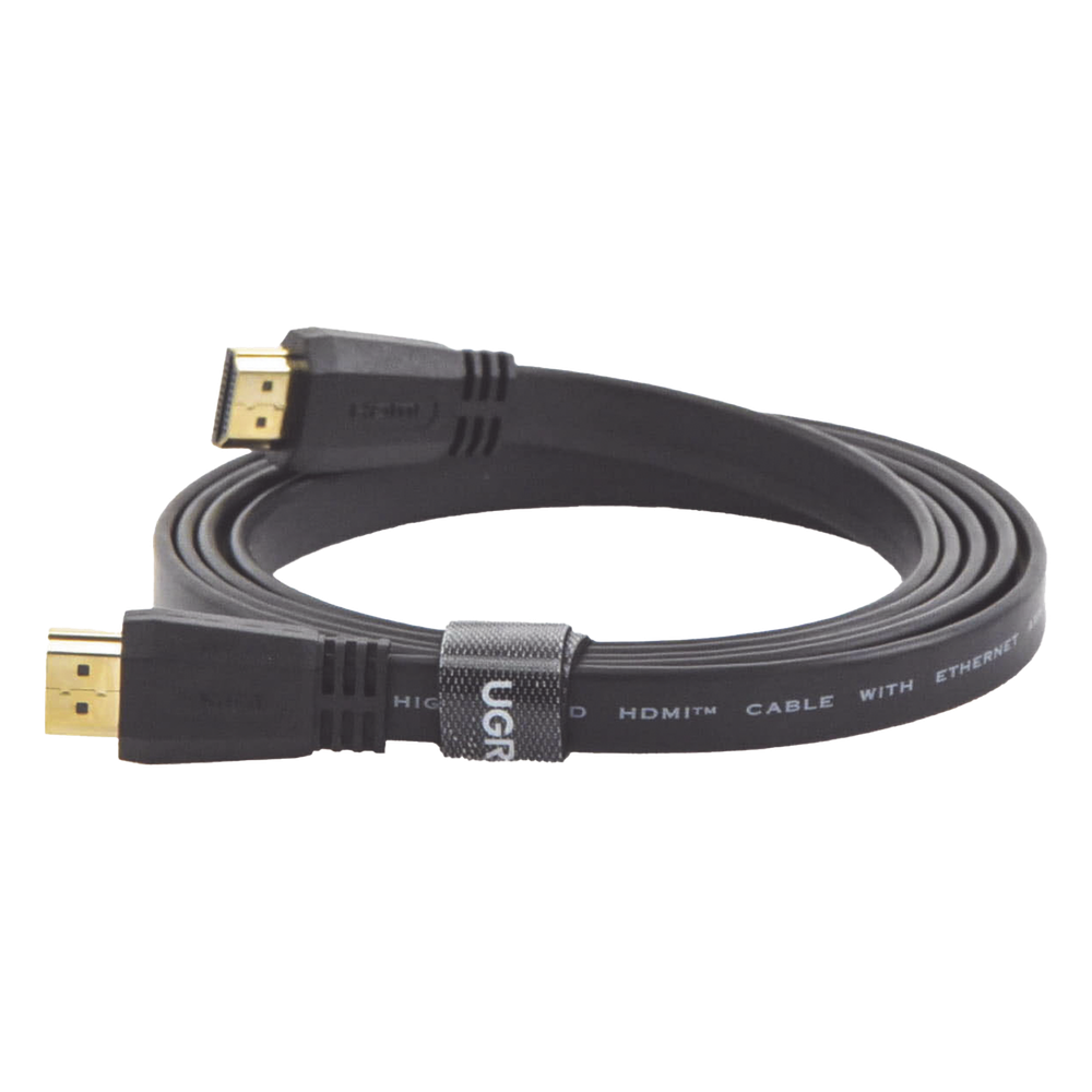 Cable HDMI 2.0 Plano 1.5m (4.92ft) 4K 60Hz 18 Gbps HDR ARC HEC Triple Blindaje UGREEN 50819 - Imagen 4