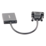 Adaptador VGA a HDMI 1080P@60Hz Audio 3.5mm USB-C 5V Cable 15cm 28AWG UGREEN 50945 - Imagen 3