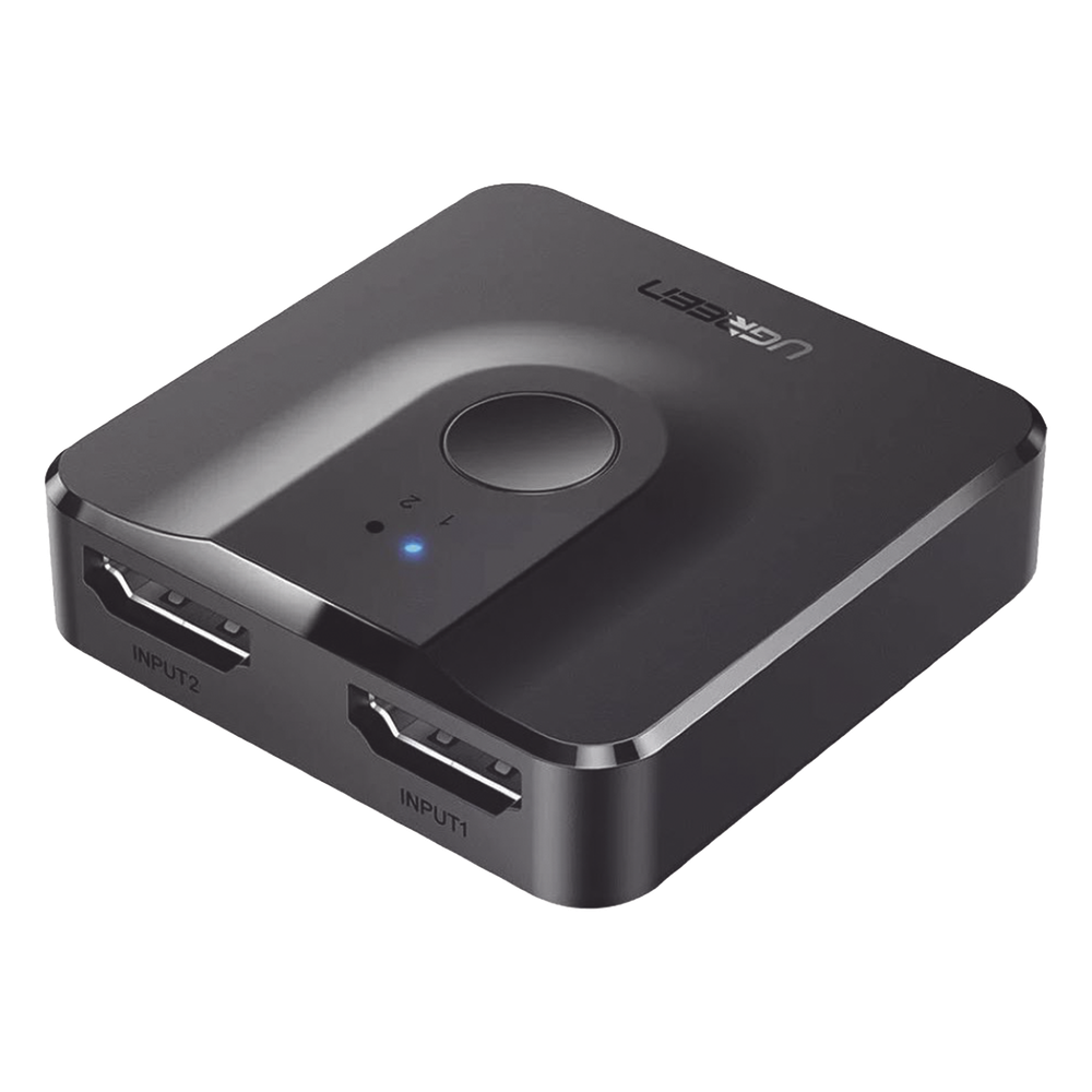 Switch HDMI Bidireccional 2x1 / 1x2 4K 60Hz HDR 3D Dolby Atmos Metal Sin Alimentación Externa UGREEN 50966 - Imagen 1