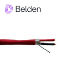 Bobina de Alambre Belden 2x14 Blindado de Alarma Contra Incendios Belden 305 Metros Rojo 5120FL 0021000 - Imagen 2