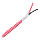 Bobina de Alambre Belden 2x16 AWG Blindado para Alarma Contra Incendios CMR RISER-FPLR 305 Metros Rojo 5220FL 002A1000 - SILYMX